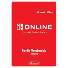 Nintendo Switch Online 12 Months Family Membership US