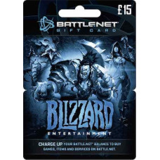 Blizzard Entertainment Battle.Net Gift Card £15 GBP UK