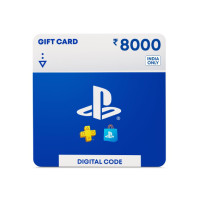 Rs. 8000 Sony PlayStation Store Gift Card / Wallet Top-up